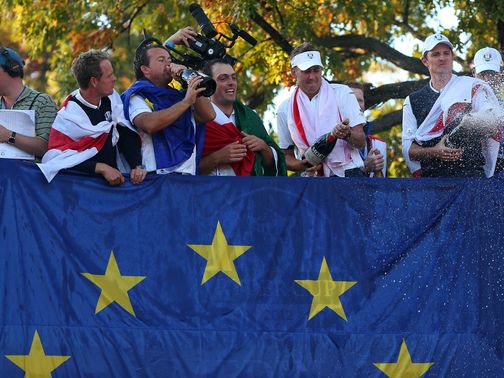 Europe's Ryder Cup win was good news for readers of this column.