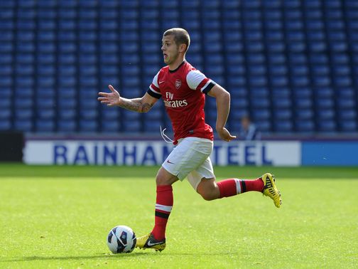 Wilshere: Played for Gunners' U21 side