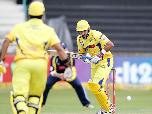 Murali Vijay in action against Yorkshire