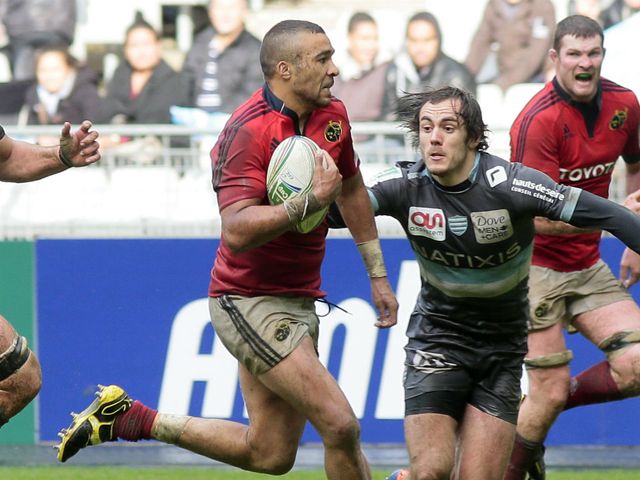 Simon Zebo: Try scorer for Munster