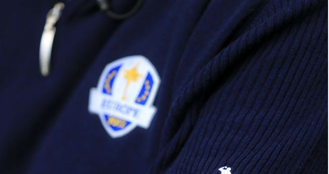 The image of Seve Ballesteros on the European kit
