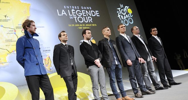 Wiggins, Froome and Cavendish joined other big names