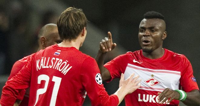 Spartak Moscow: Face Benfica in the first game of a double-header