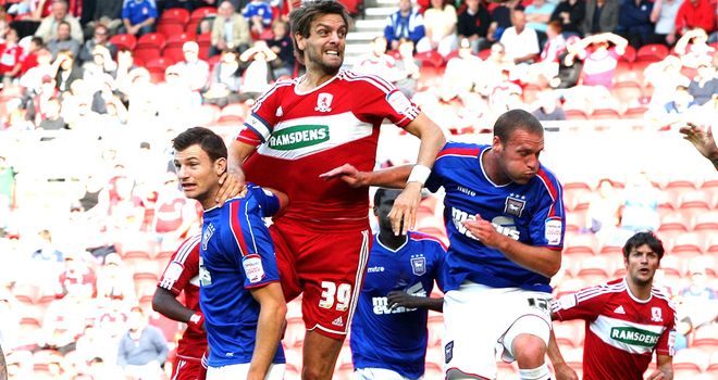 Jonathan Woodgate: Misses out for Middlesbrough