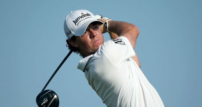 Rory McIlroy: tees off at 1120 local, 0420 UK