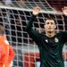 At the Amsterdam ArenA, Cristiano Ronaldo celebrates after opening the scoring for Real Madrid before half-time