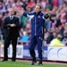 Martin O'Neill urges his side on from the touchline