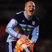 Nicky Bailey is jubilant at the final whistle as Middlesbrough beat Sunderland 1-0 to go through.