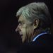 Gunners boss Arsene Wenger looks on as his side slip 4-1 behind to Reading by the break.