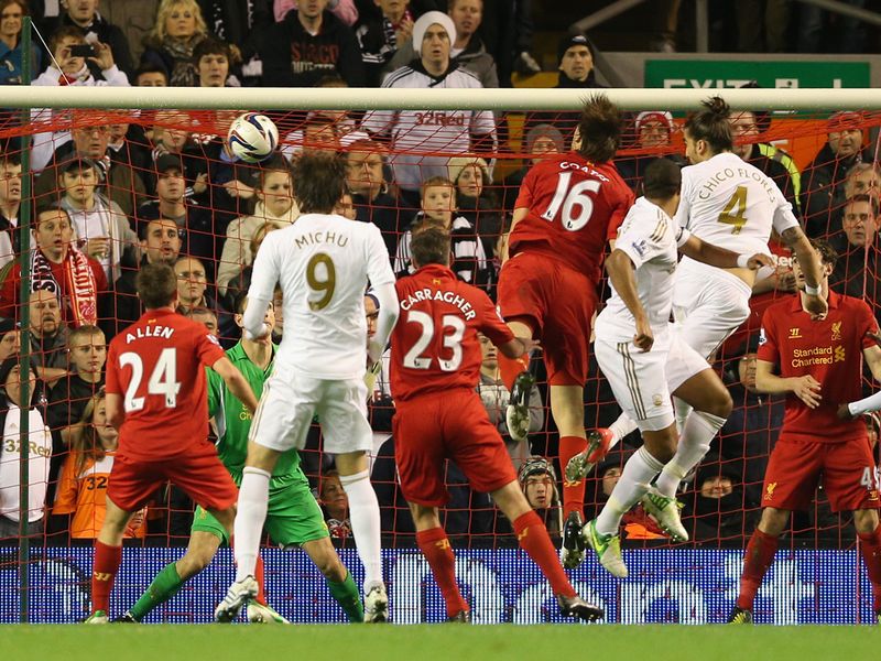 It was Chico time as the defender headed Swansea in front.
