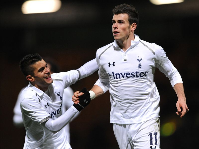 Gareth Bale opened the scoring in the 66th minute to put Spurs 1-0 up.
