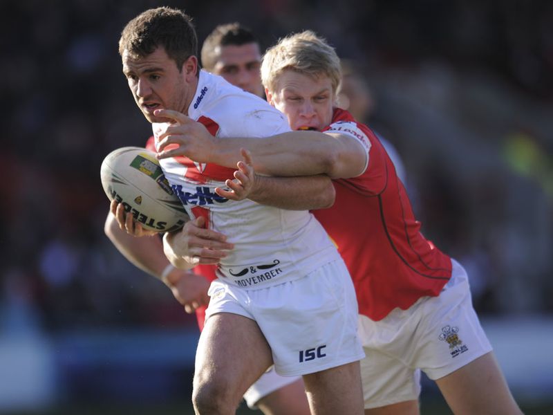 Warrington playmaker Richie Myler provided England's creative influence and caused Wales numerous problems