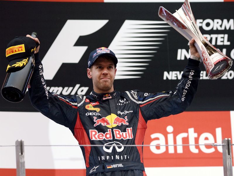 The only man to lead a lap in India