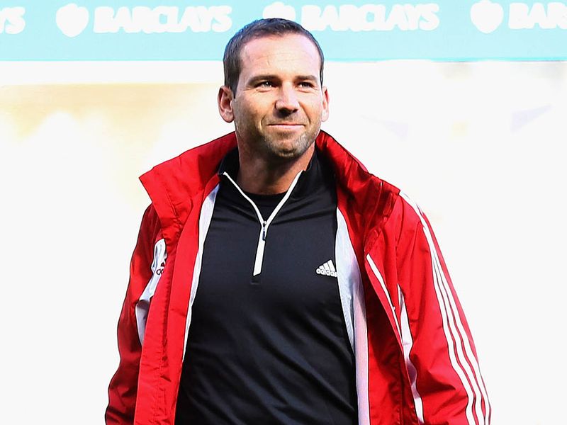 Fresh from his Ryder Cup triumph, Sergio Garcia turns up to watch Swansea versus Reading.