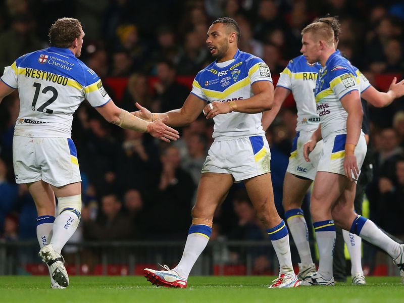 Ryan Atkins puts Warrington ahead four minutes after the break