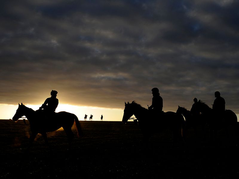 ...and all eyes are on Racecourse Side.