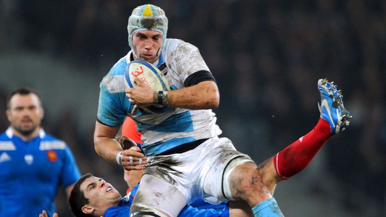 Leonardo Senatore in action for Argentina