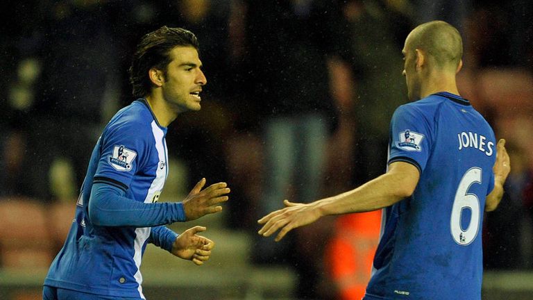 Jordi Gomez: Delighted to become only the second ever Spaniard to score a Premier League hat-trick