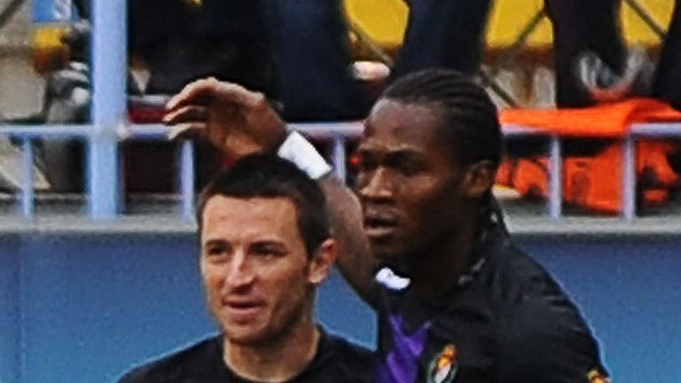 Manucho fired in the winner for Valladolid