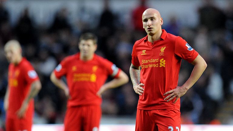 Jonjo Shelvey: Looking to force his way back into the Liverpool starting XI