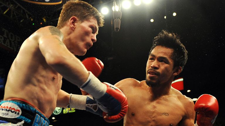 Manny Pacquiao: Believes Ricky Hatton should not be making a comeback