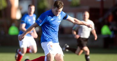 Andy Little: Struck for Rangers