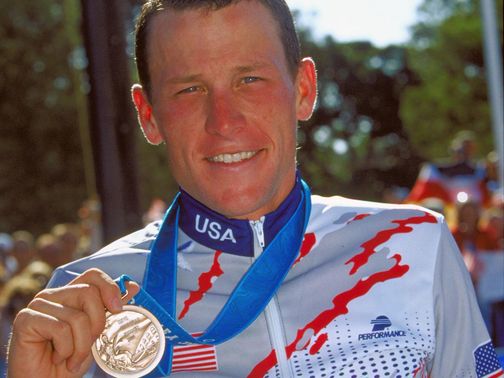 Lance Armstrong has to return his bronze medal.