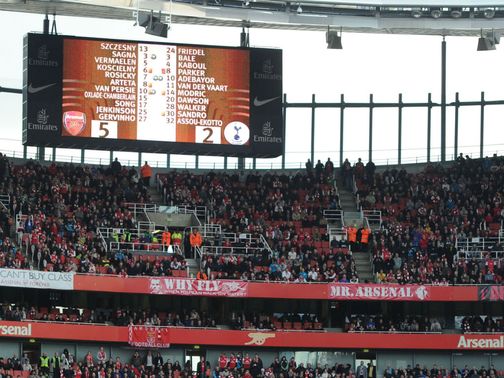 There should be more goals at the Emirates Stadium