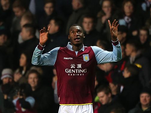 Christian Benteke gave Aston Villa a 1-0 victory&nbsp;