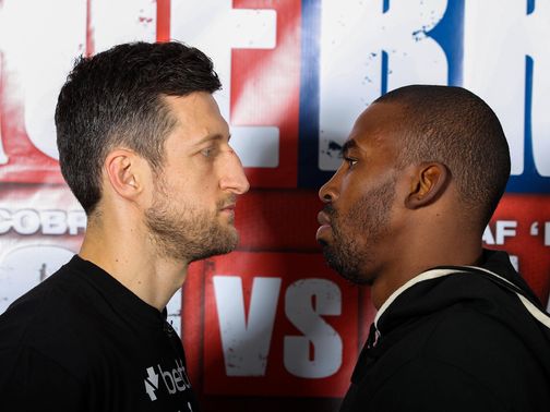 Froch and Mack meet on Saturday in Nottingham