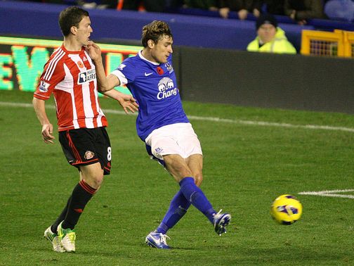 Nikica Jelavic scored the winning goal