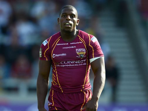 Jermaine McGillvary: Hat-trick for Huddersfield