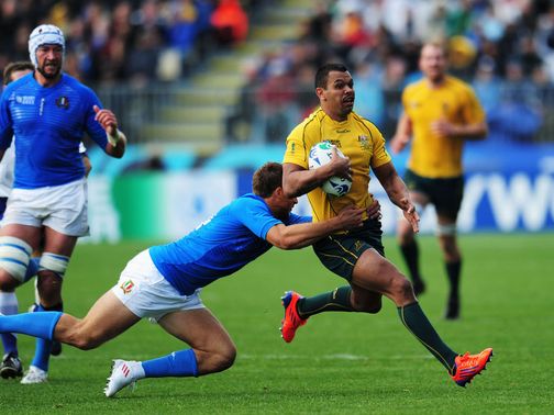 Big battle: Italy v Australia