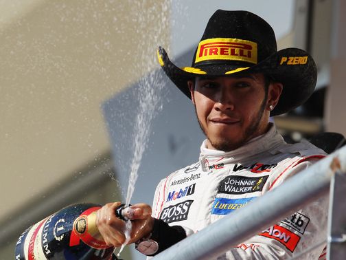 Hamilton takes the glory in Texas