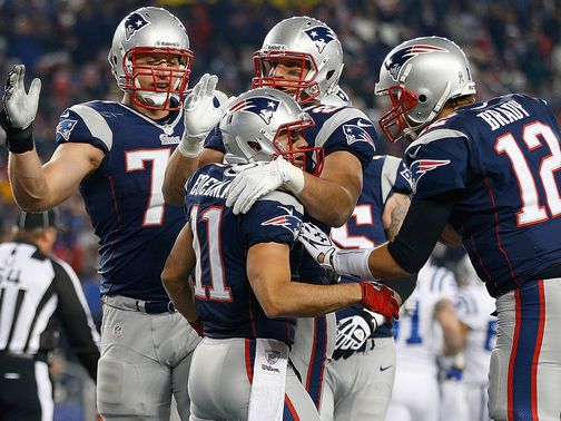 New England are now joint-favourites for the Super Bowl