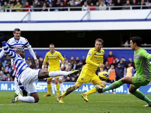 Djibril Cisse drew QPR level in the second half&nbsp;