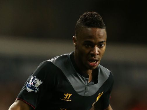 Raheem Sterling: Backed for success at Anfield by Marsh