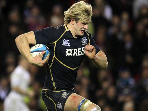 Richie Gray: won his 26th cap on Saturday