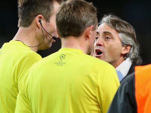 Mancini: Unhappy after Ajax draw