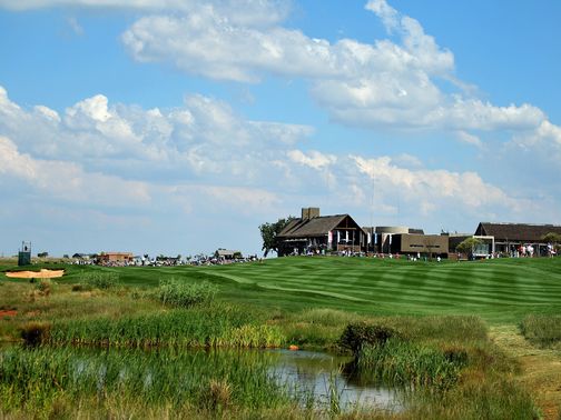 The 18th hole at Serengeti