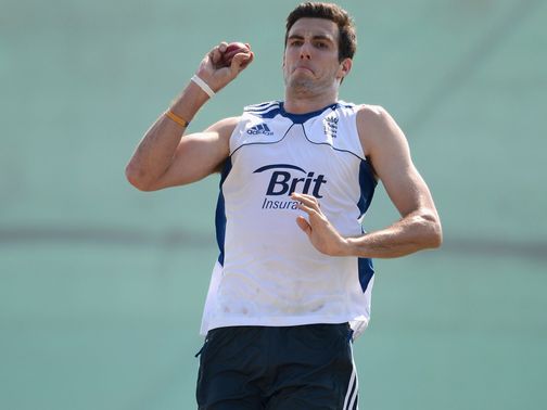 Steven Finn: Proved his fitness with a net session