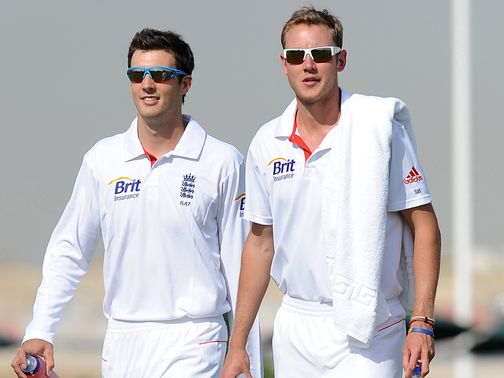 Finn and Broad: Both are carrying injuries