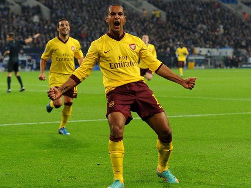 Theo Walcott: Netted his 50th goal for Arsenal in Germany last night