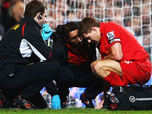 Steven Gerrard: Cleared to travel for Sweden clash