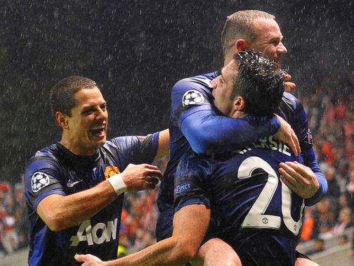 Challenge: Ferguson wants 25 goals from Hernandez, Rooney and Van Persie
