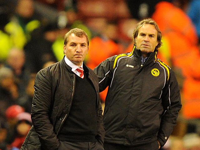 Rodgers: Watched his side draw 2-2 with Young Boys