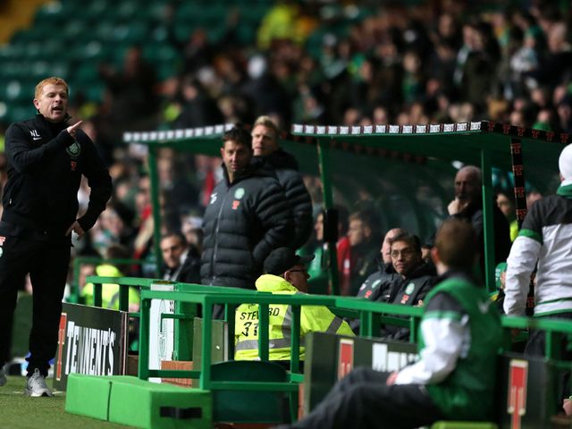 Neil Lennon: Remonstrated with angry fans