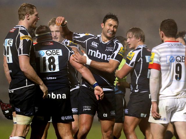 Sale celebrate a hard-fought victory