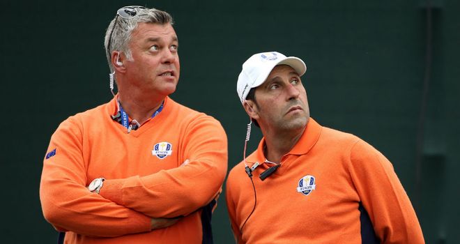 Darren Clarke: was one of Jose Maria Olazabal's assistants at Medinah for this year's Ryder Cup