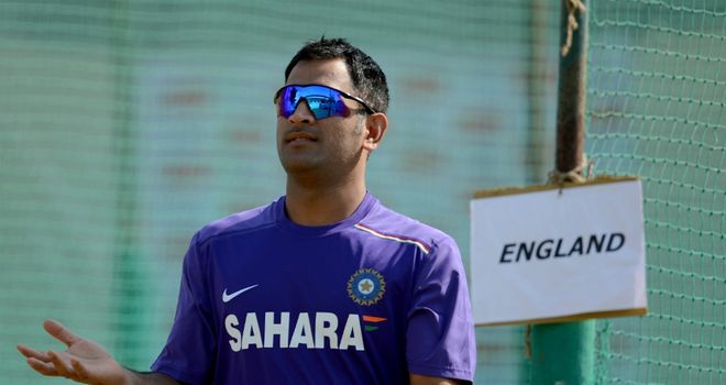 Mahendra Singh Dhoni: led India to nine-wicket win over England in series opener
